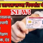 Driving Licence New Rules 2025 नवे ड्रायव्हिंग लायसन्स नियम जाणून घ्या / DL Online Process, Traffic Fine List 2025, RTO Updates