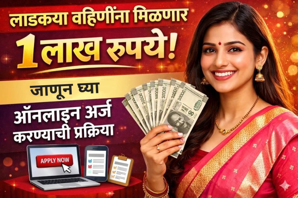 लाडक्या बहिणींना मिळणार १ लाखापर्यंत कर्ज - Low CIBIL score Loan